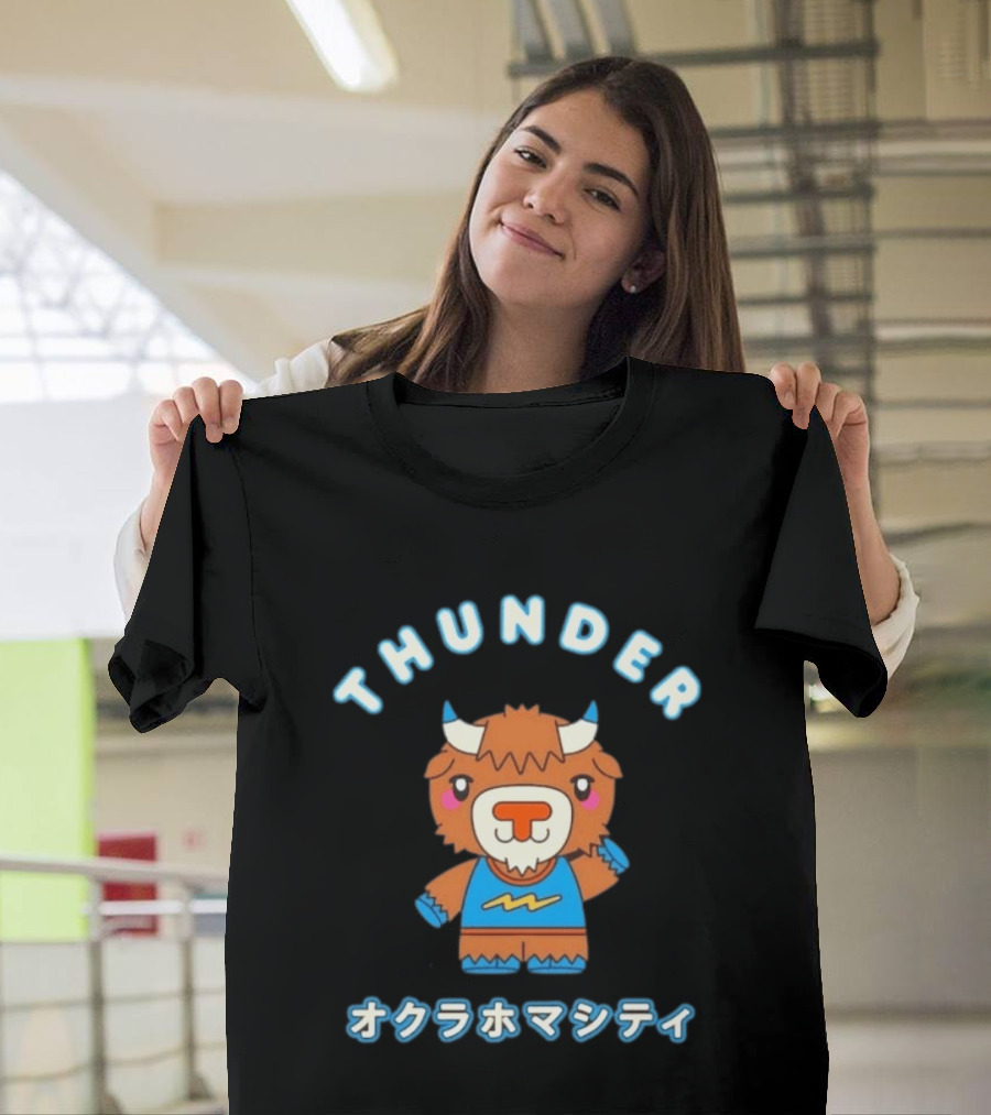 THUNDER Oklahoma City Kawaii T-Shirt