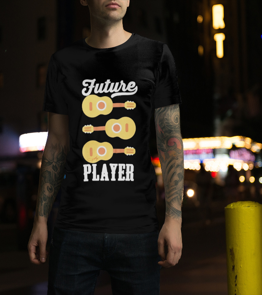 Future Dolly Guitar Music Player T-Shirt
