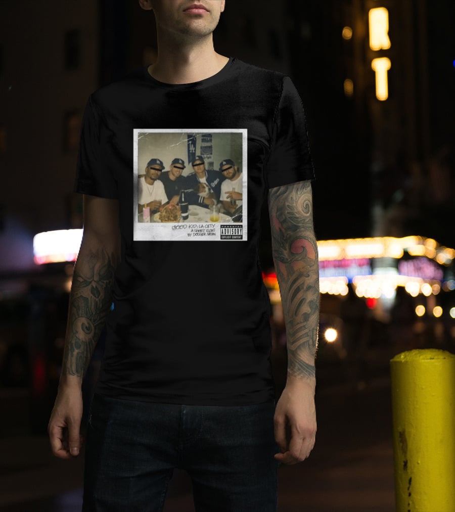 Good Kid La City A Short Film By Dodger Nation La Dodgers Baseball Team T-Shirt