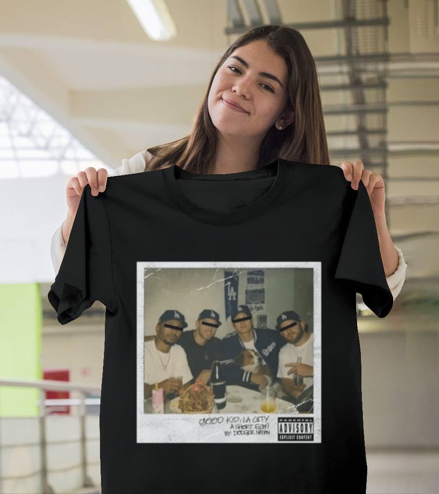 Good Kid La City A Short Film By Dodger Nation La Dodgers Baseball Team T-Shirt