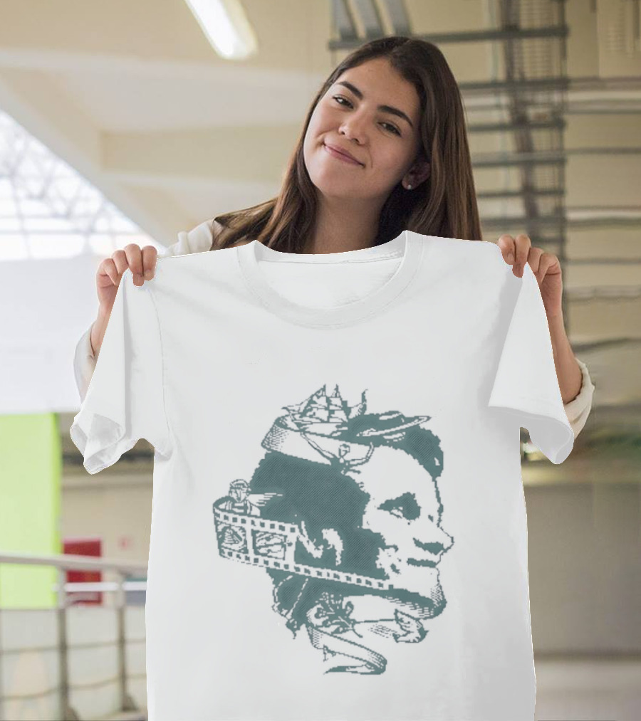 Abraham Lincoln Nautical Film Reel Image T-Shirt