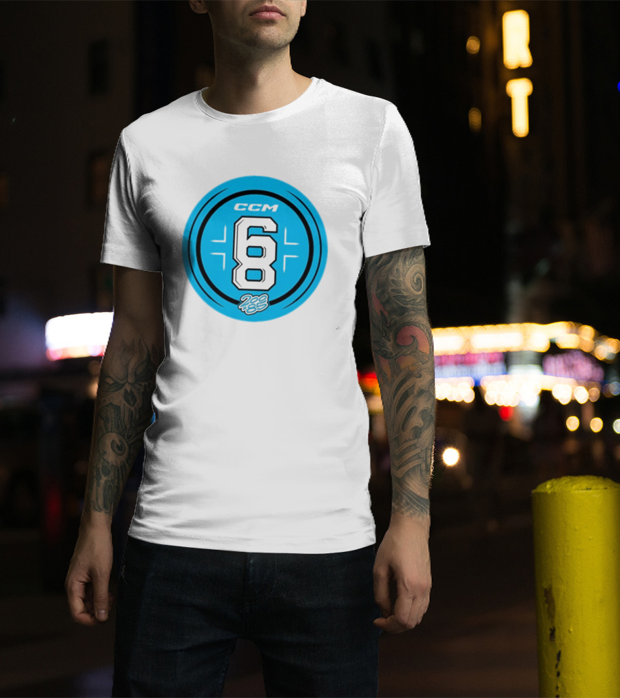 CCM 68 200×85 Tournament Series 2026 Iconic Blue Circle T-Shirt