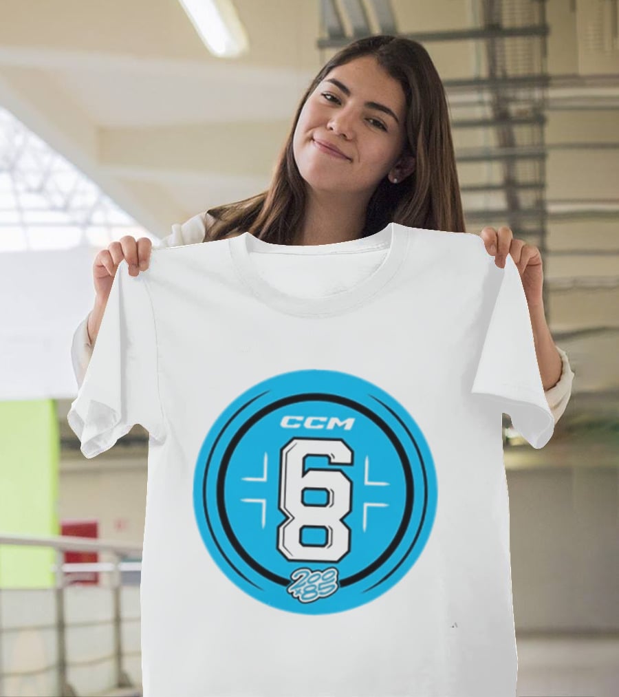 CCM 68 200×85 Tournament Series 2026 Iconic Blue Circle T-Shirt