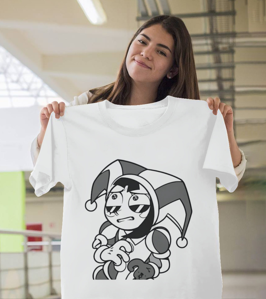 Jester Indie Animation Character Glitch Productions T-Shirt