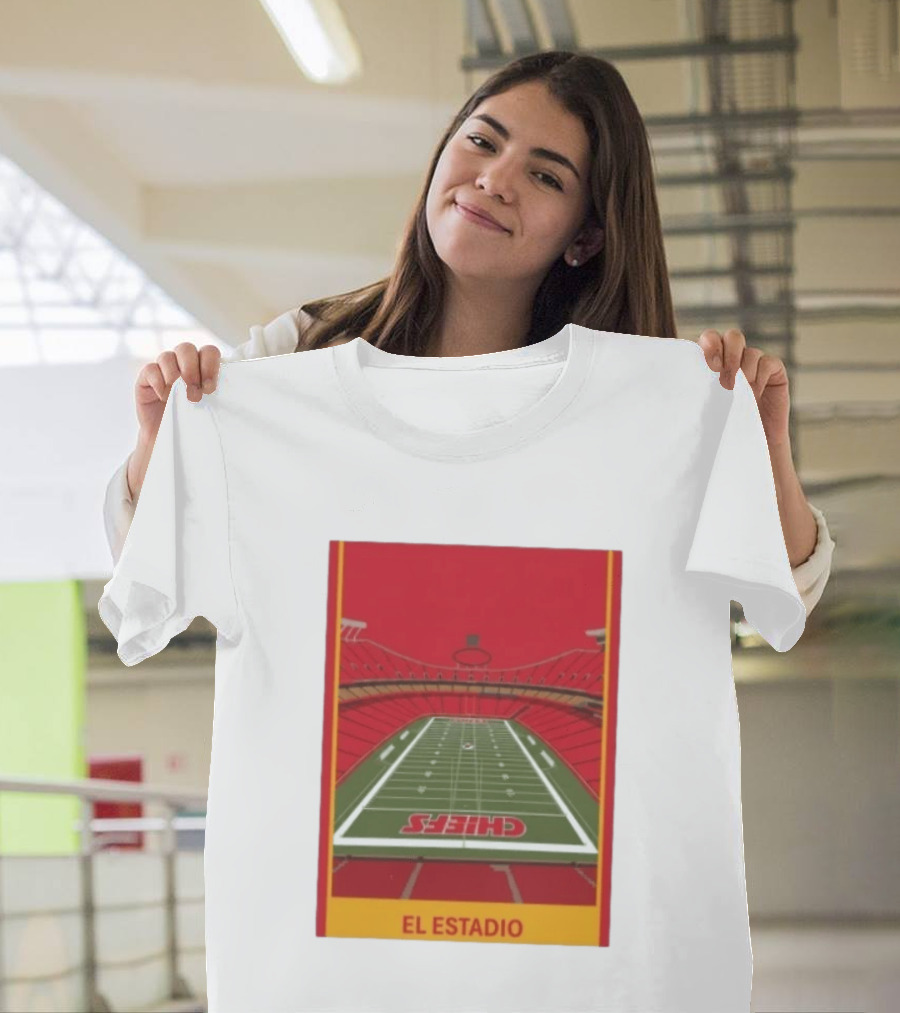 Kansas City Chiefs El Estadio Stadium Chiefs Field T-Shirt