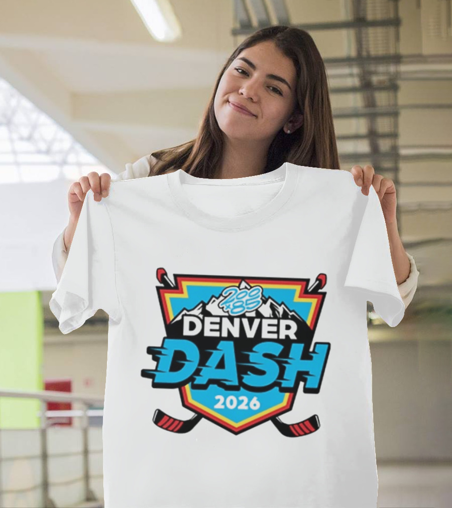 Denver Dash 2026 200×85 Tournament Series Hockey Event T-Shirt