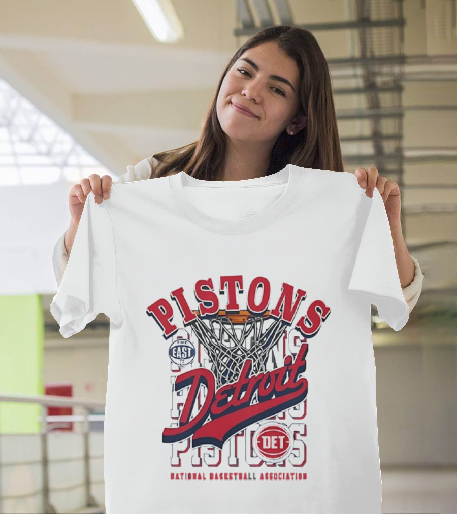 Detroit Pistons The East National Basketball Association Basketball T-Shirt
