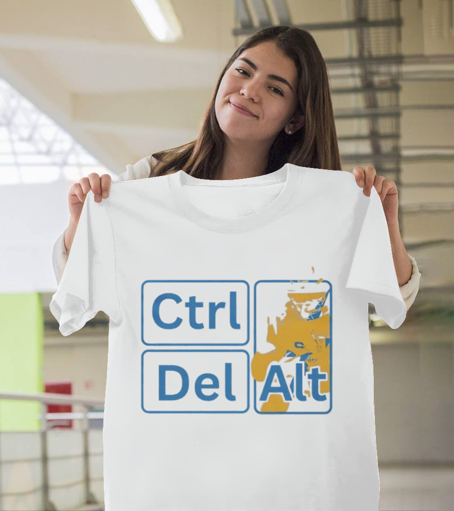 Los Angeles Football Ctrl Del Alt Gaming Keyboard Sports T-Shirt