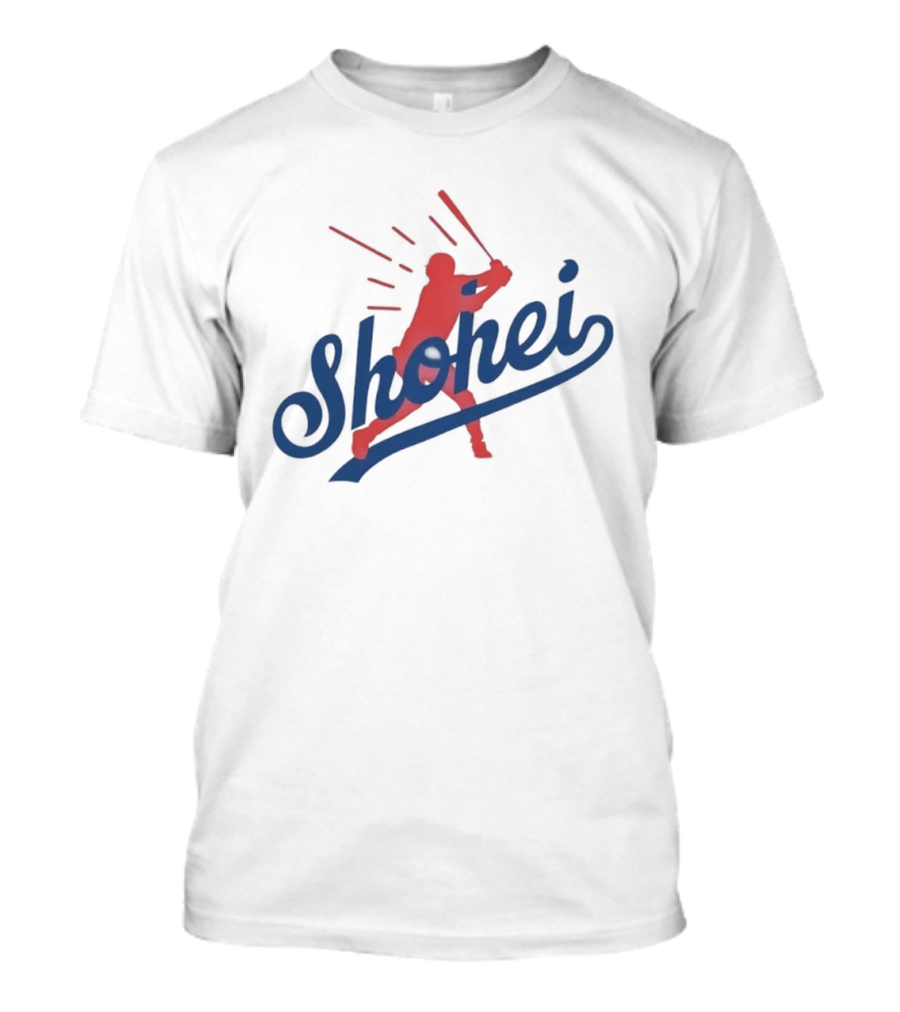 Shohei Ohtani MLB Los Angeles Baseball Player Silhouette Swing T-Shirt