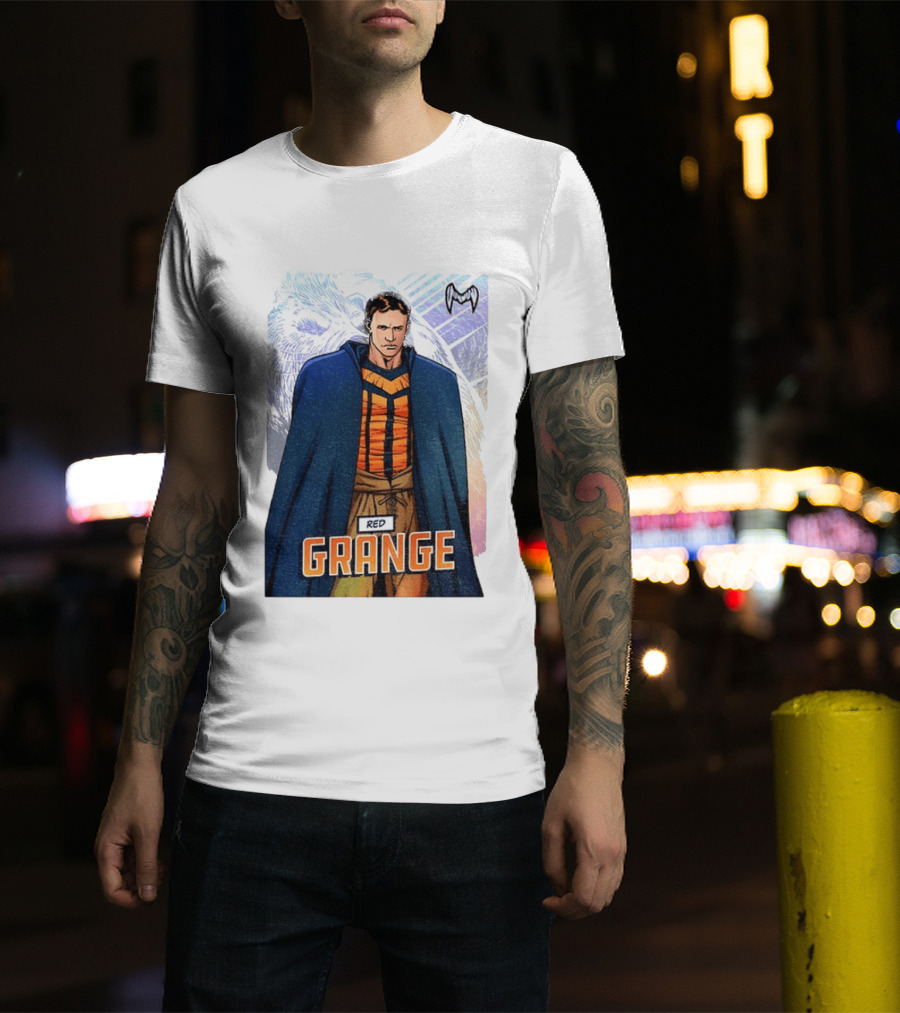 Harold Grange Red Grange Chicago Football Icon Legend T-Shirt