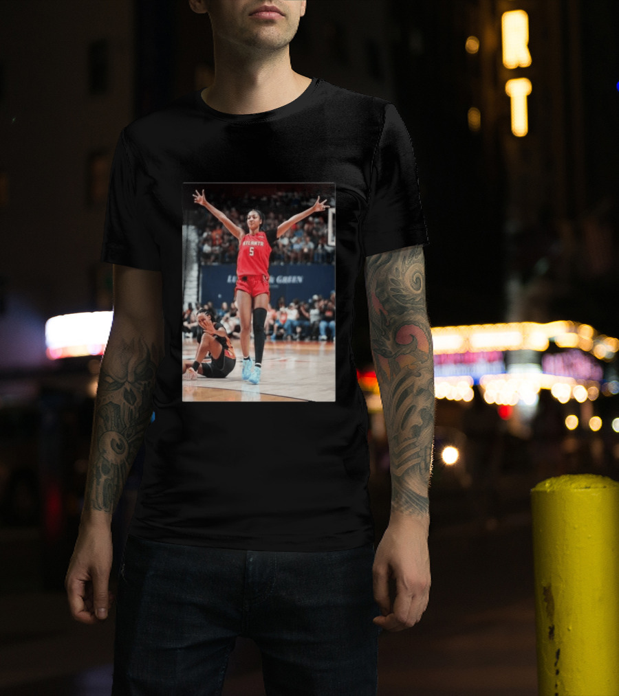 Angel Reese Celebrates 30th Double Double With 30 Points For Atlanta In Iconic Moment T-Shirt