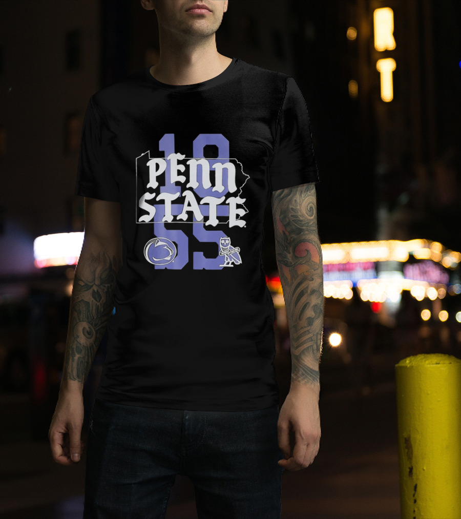 Penn State Nittany Lions 1855 OVO October's Very Own Owl T-Shirt