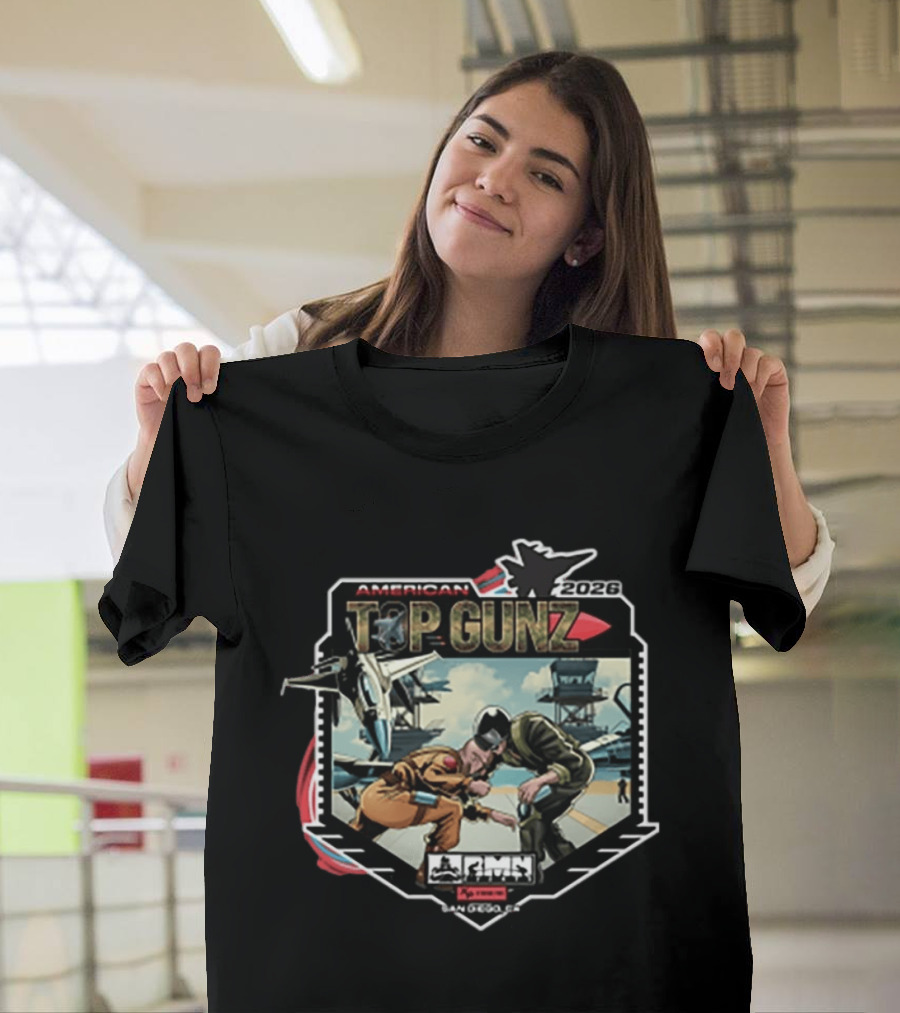 RMN Events American Top Gunz 2026 Fighter Jets San Diego T-Shirt