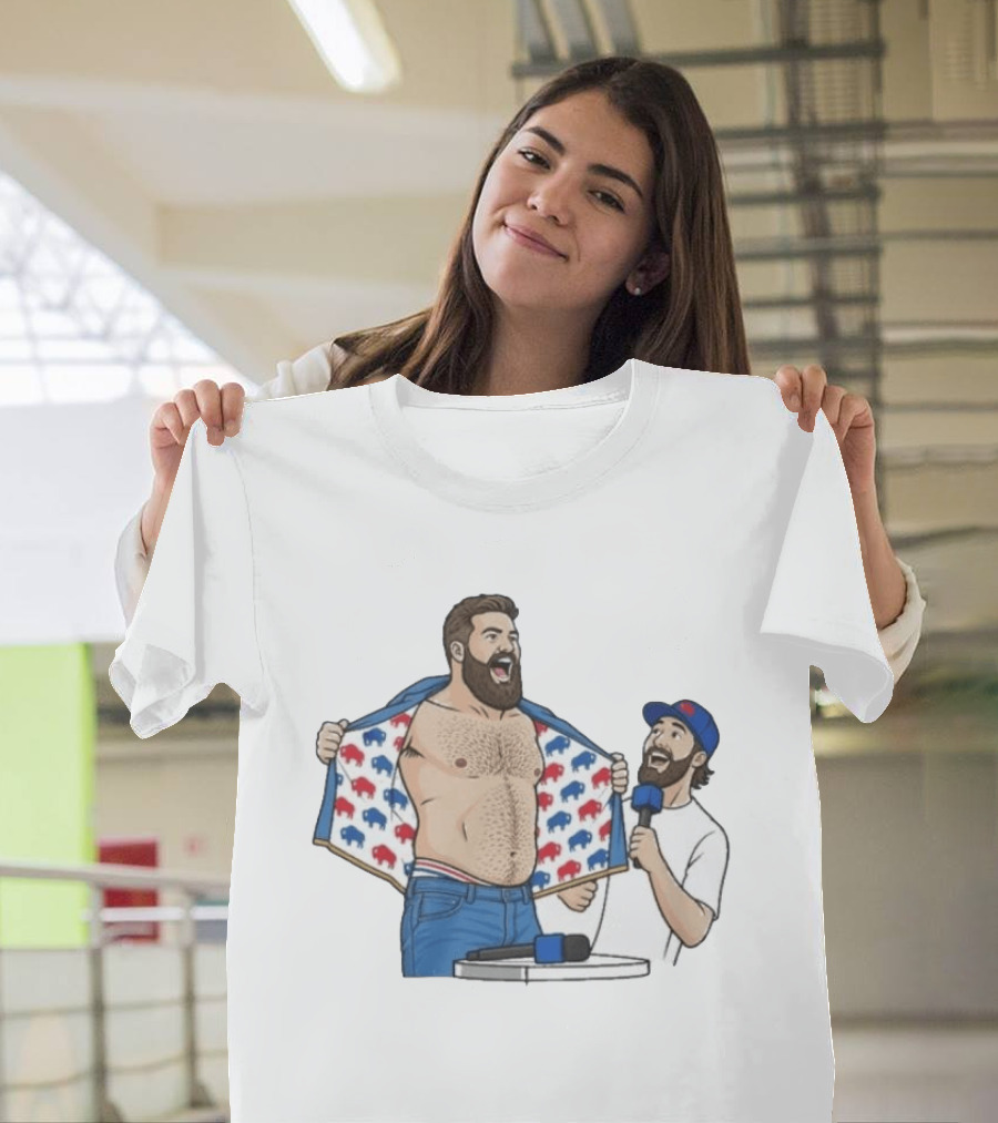Ryan Fitzpatrick Less Buffalo Bills Celebration With Josh Allen T-Shirt
