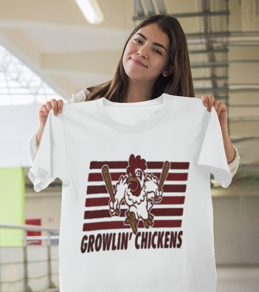 Growlin Chickens Northwest Arkansas Naturals Minor League Baseball MiLB T-Shirt