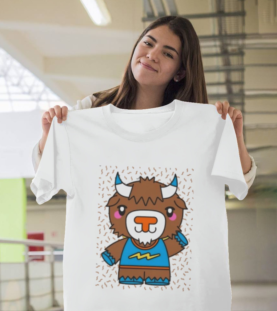 Oklahoma City Thunder Rumble The Bison Basketball T-Shirt