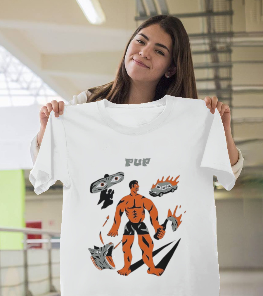 Pup Band Punk Rock Alternative Music Fire Eyed Van And Warrior Scene T-Shirt