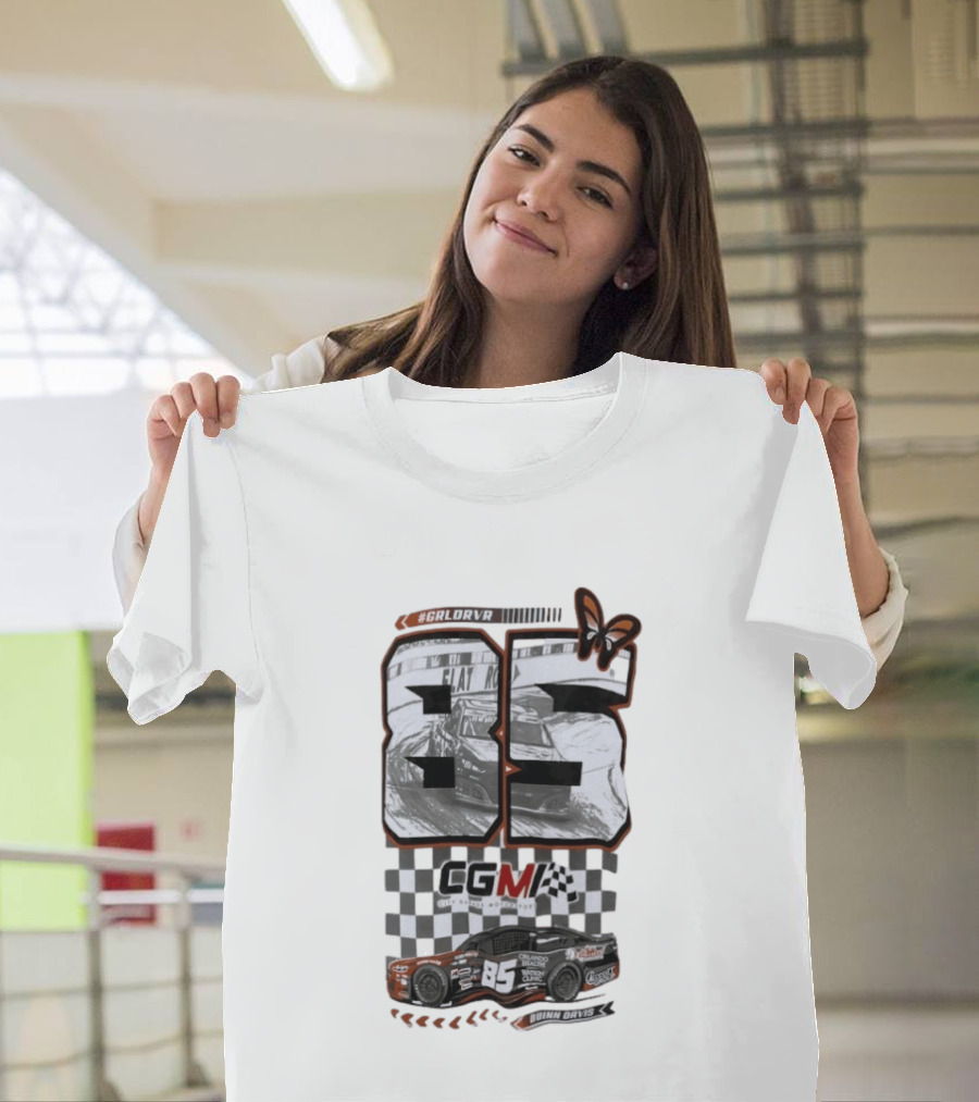 Quinn Davis City Garage Motorsport 85 GRLDRV Racing T-Shirt