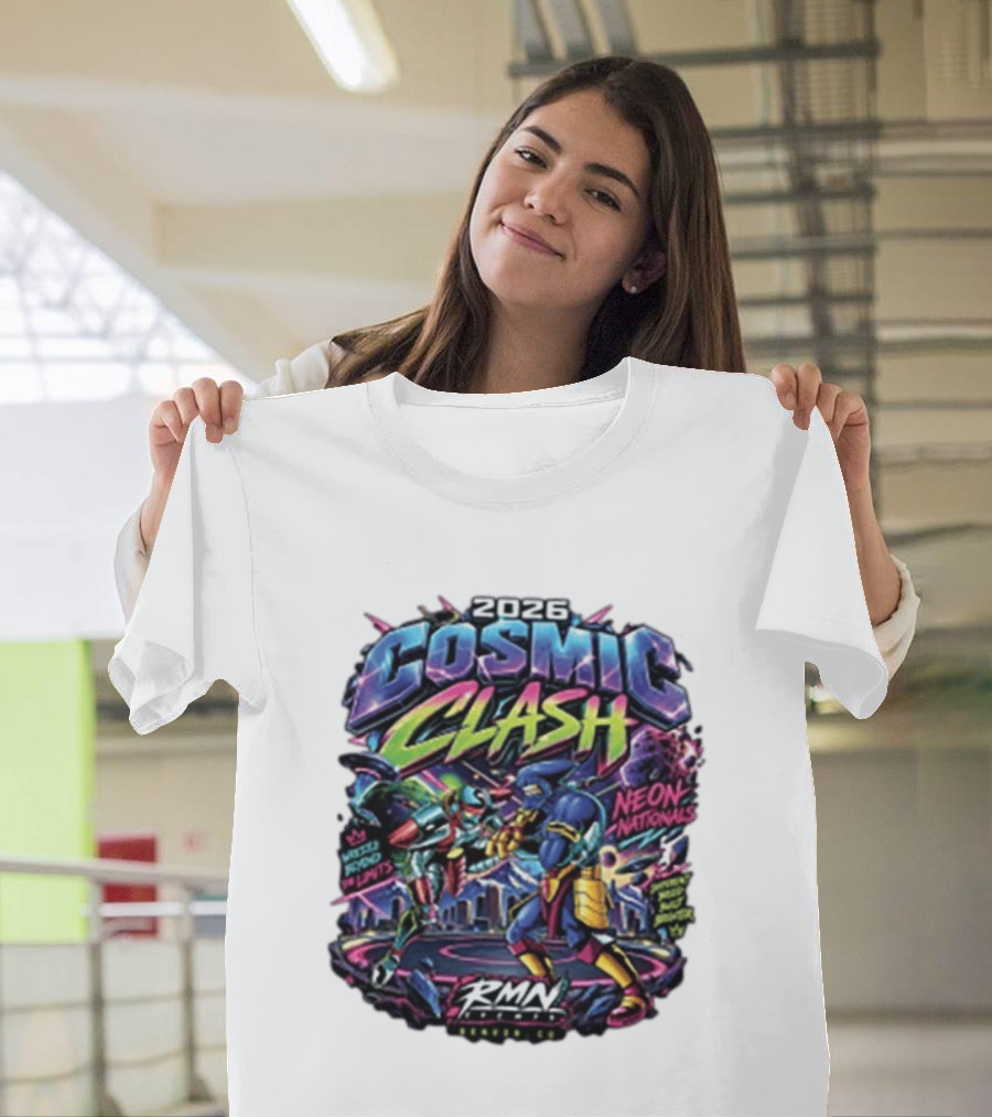 2026 Cosmic Clash Neon Nationals RMN Events T-Shirt