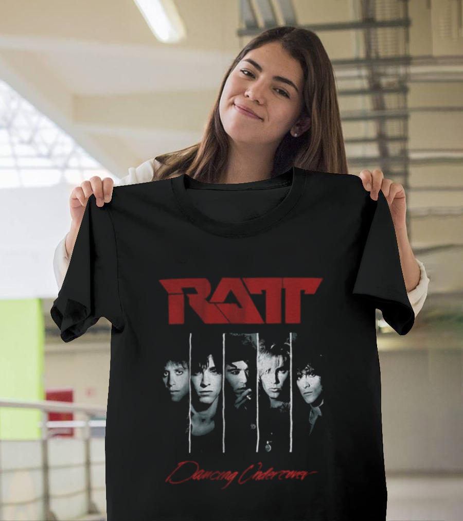 Ratt Dancing Undercover Album Cover T-Shirt