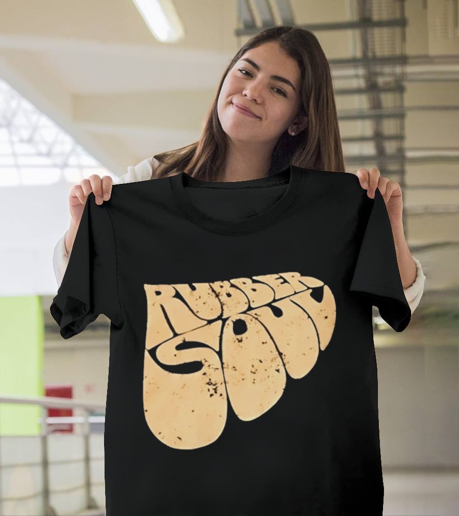 Distressed Rubber Soul Vintage Classic Rock T-Shirt