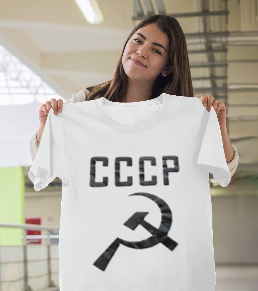 CCCP Black Hammer And Sickle T-Shirt
