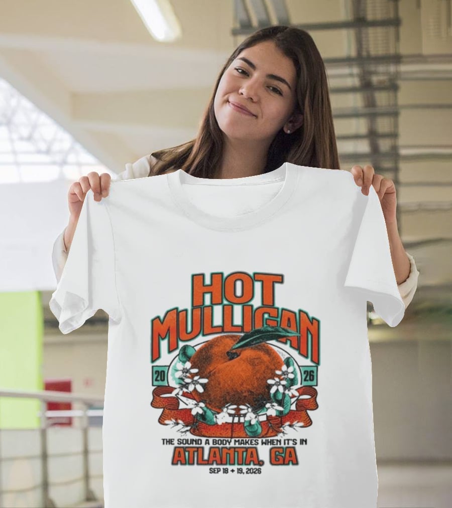 Hot Mulligan The Sound A Body Makes Atlanta GA 2026 Sep 18 19 T-Shirt