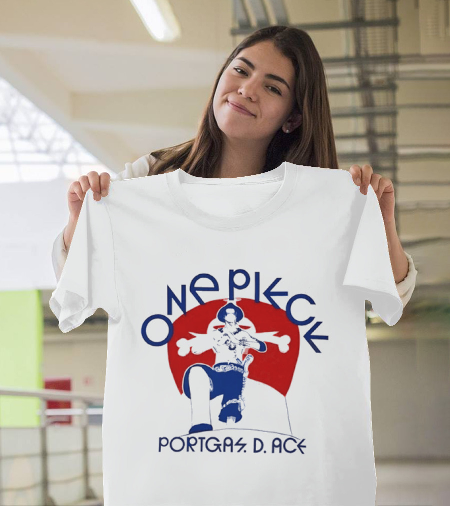 One Piece Portgas D Ace Manga Anime T-Shirt