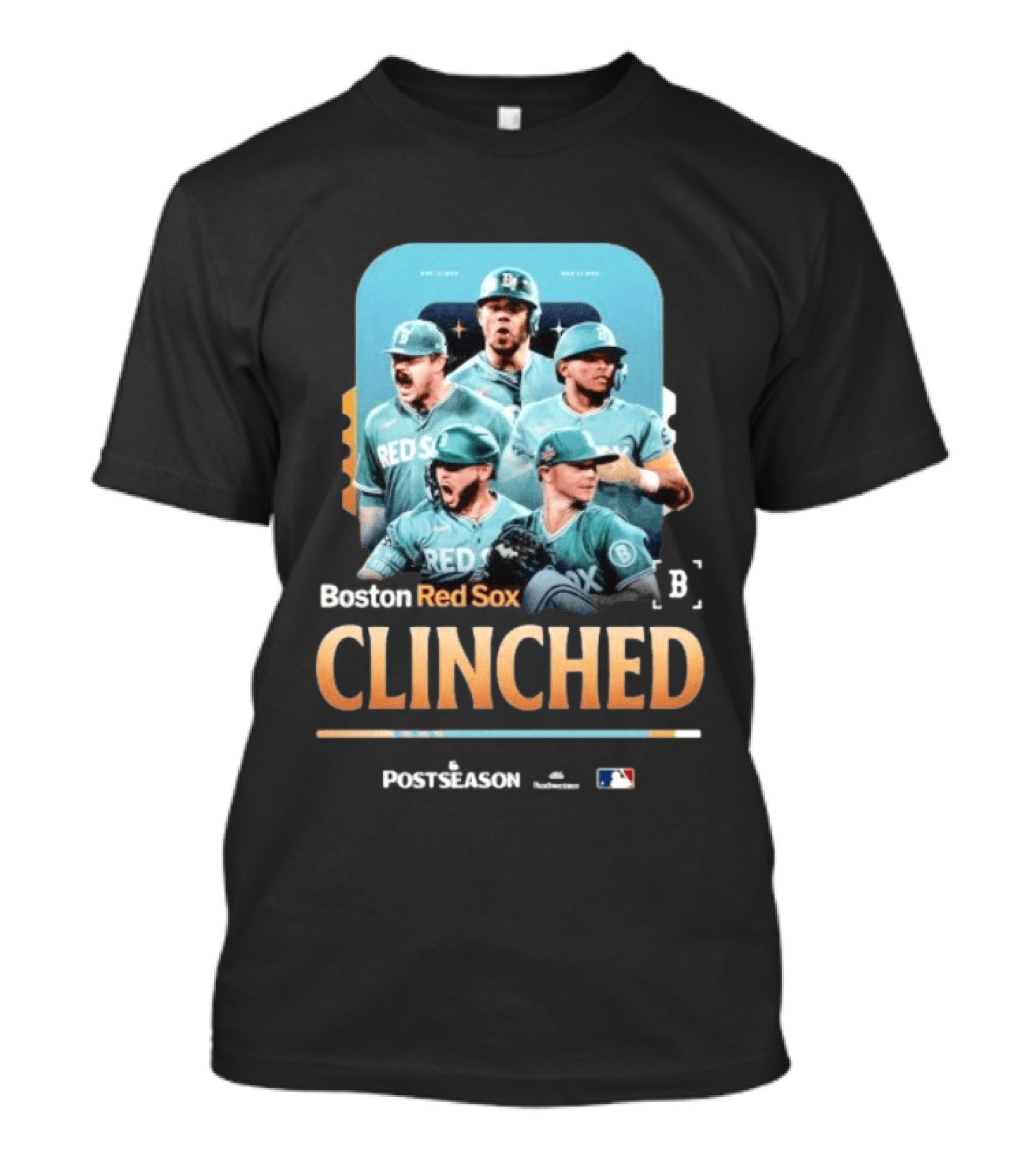 Boston Red Sox Clinched Postseason 2026 MLB T-Shirt
