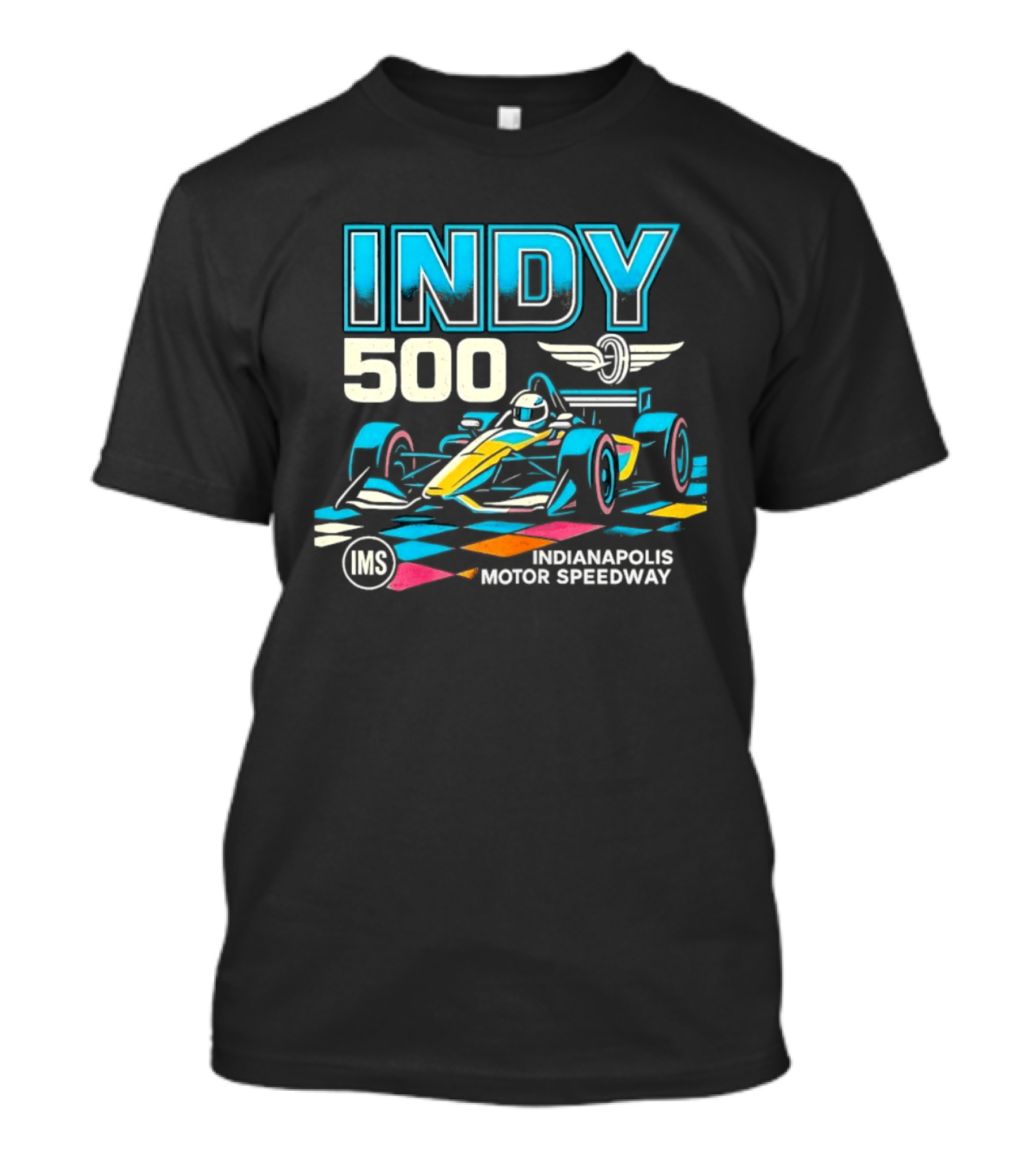 Indy 500 Indianapolis Motor Speedway Race Car IMS T-Shirt
