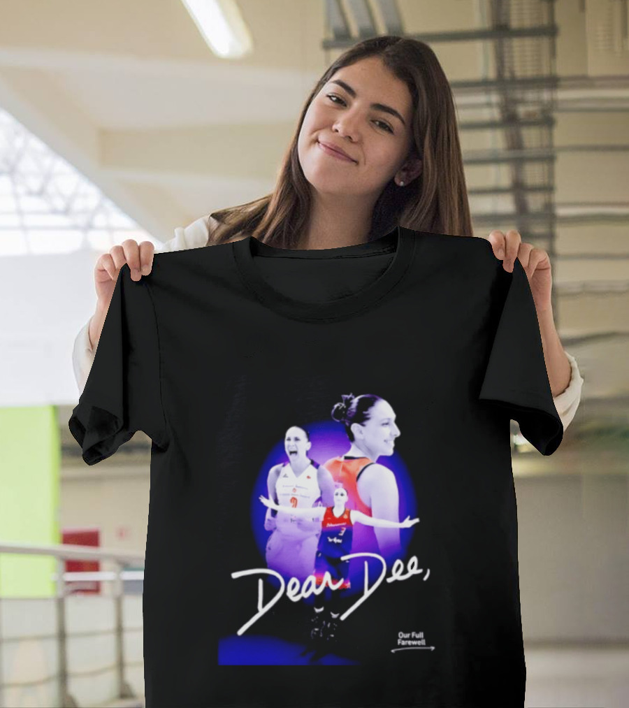 Diana Taurasi Phoenix Mercury Dear Dee Our Full Farewell T-Shirt