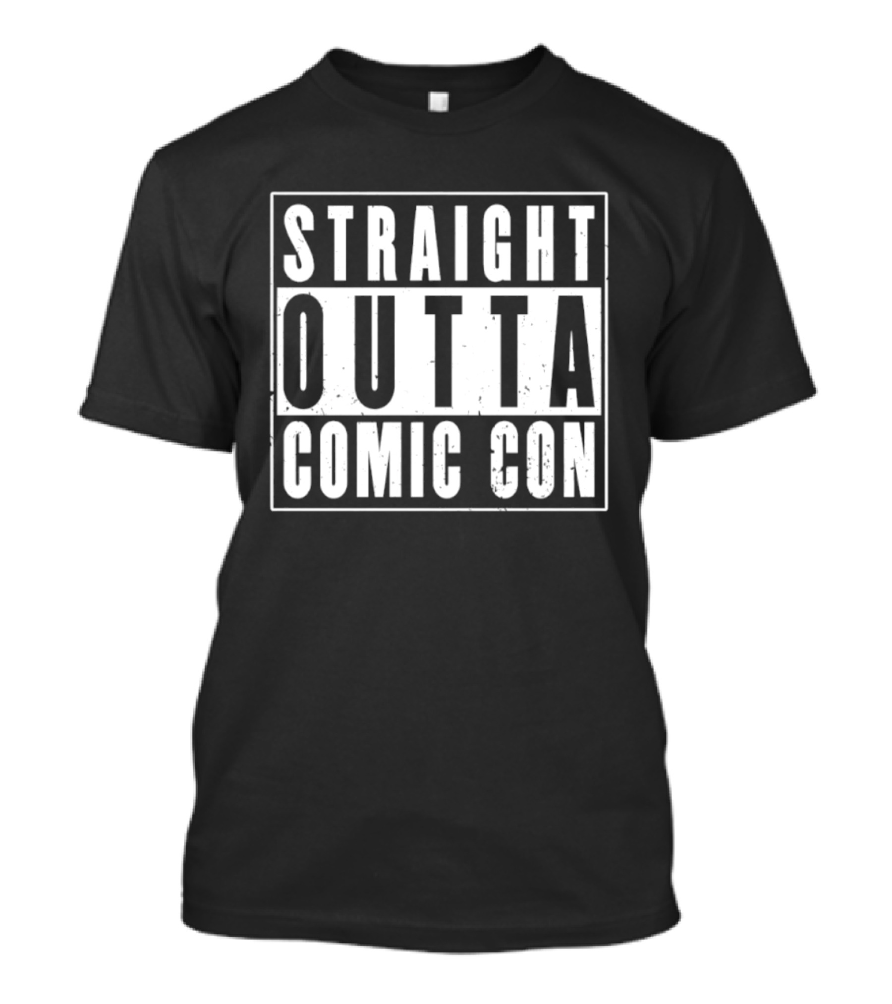 Straight Outta Comic Con Geek Culture Convention T-Shirt