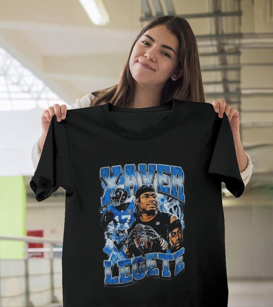 Xavier Legette Carolina Football Sports Tribute With Mac T-Shirt