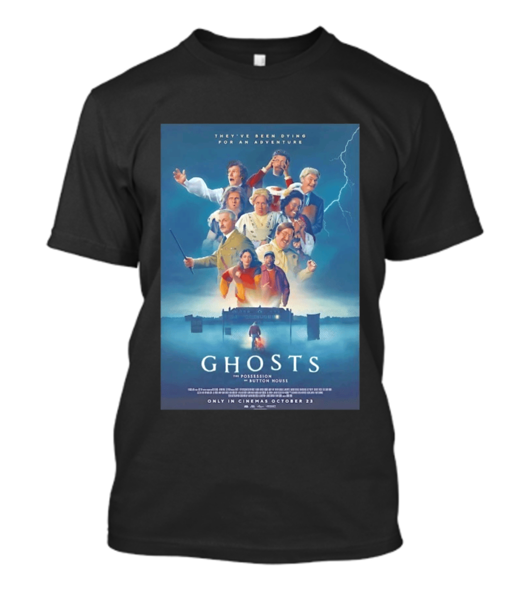 Ghosts The Possession Of Button House Movie Adventure T-Shirt