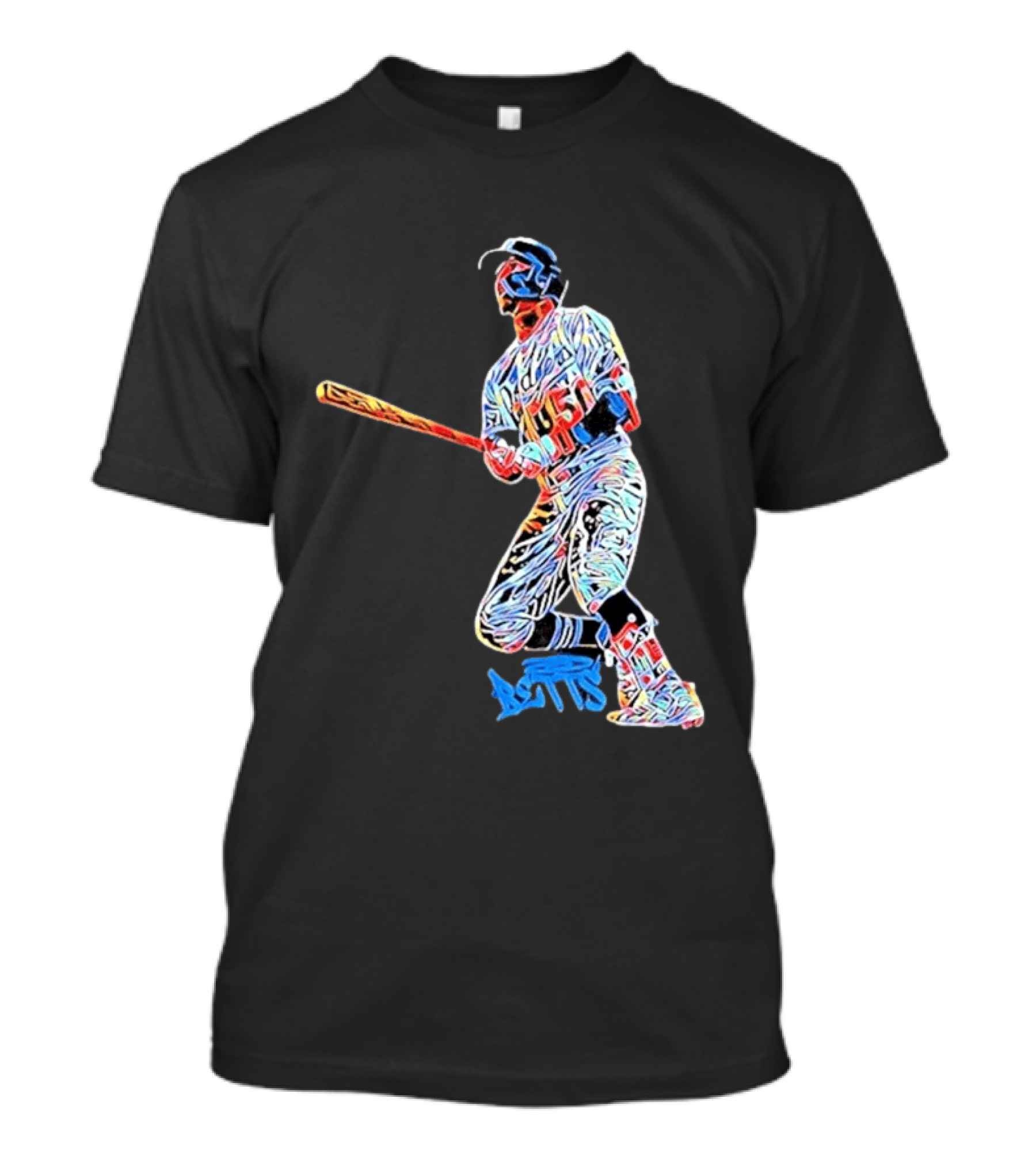 Mookie Betts Los Angeles Dodgers MLB Baseball Artful T-Shirt