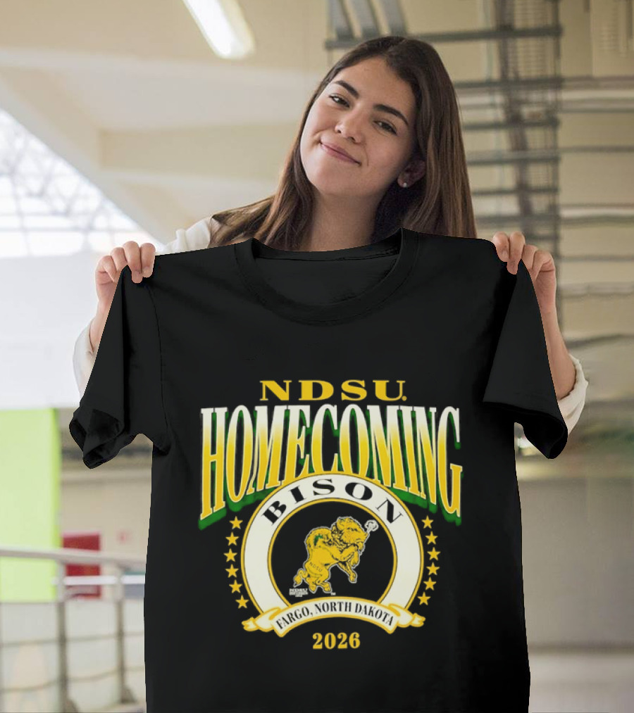 NDSU Homecoming Bison Fargo North Dakota 2026 T-Shirt