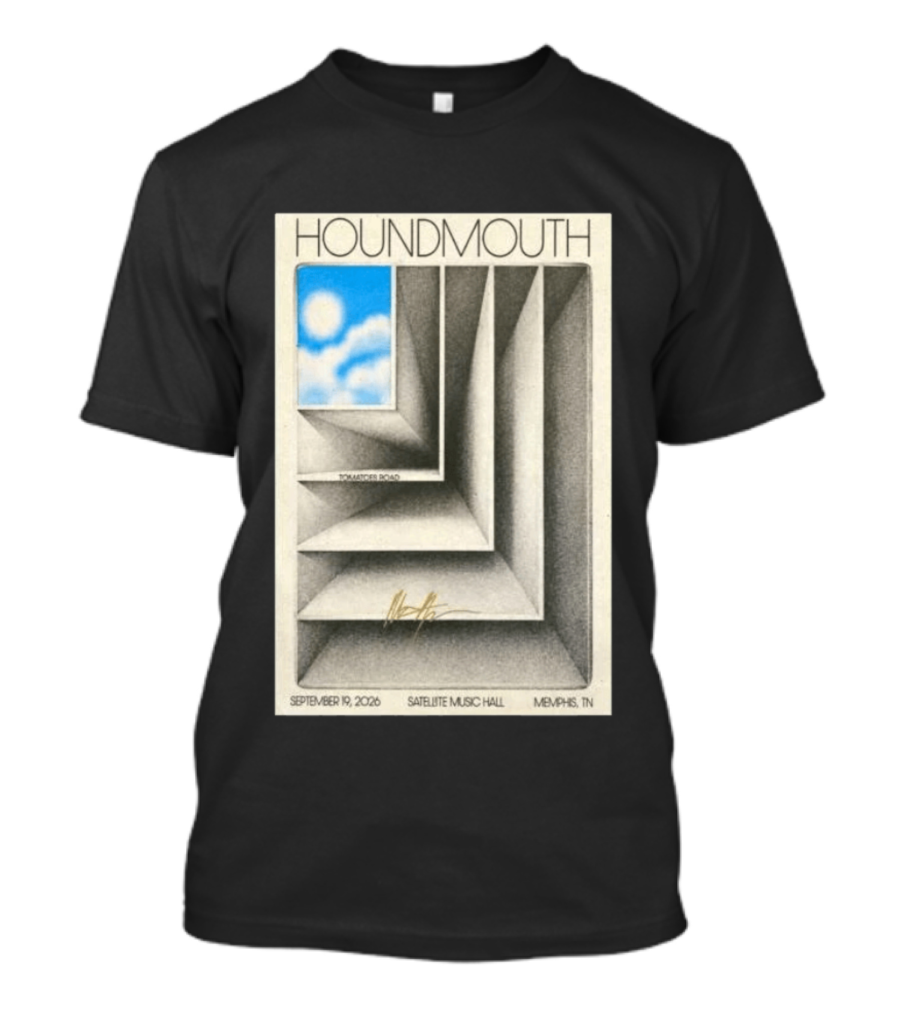 Houndmouth September 19 2026 Satellite Music Hall Memphis TN Tour T-Shirt