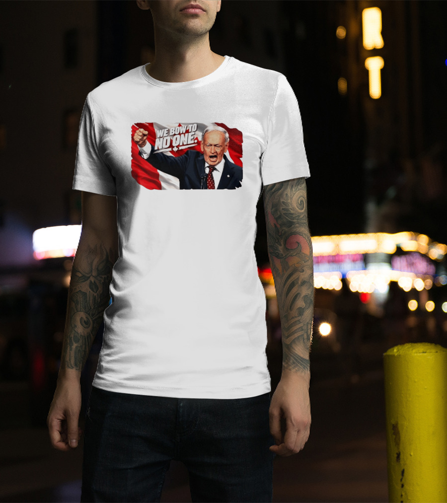 We Bow To No One Jean Chrétien Canada Essential T-Shirt