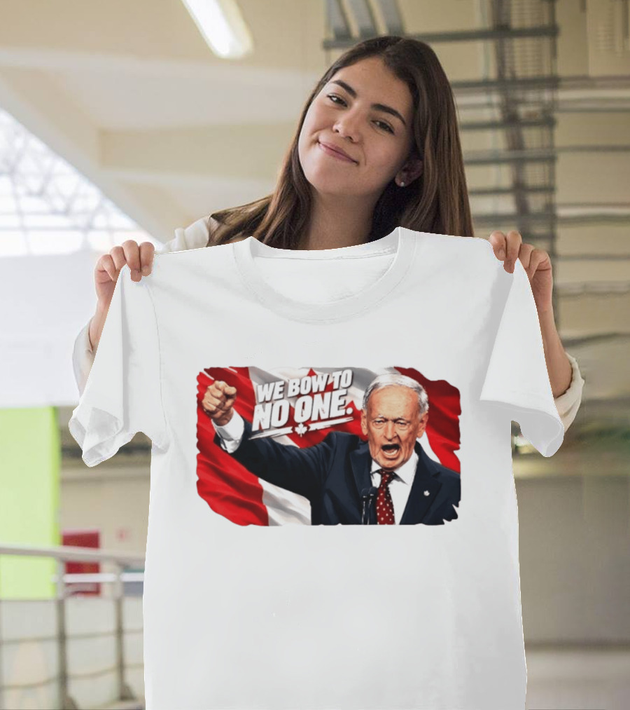 We Bow To No One Jean Chrétien Canada Essential T-Shirt