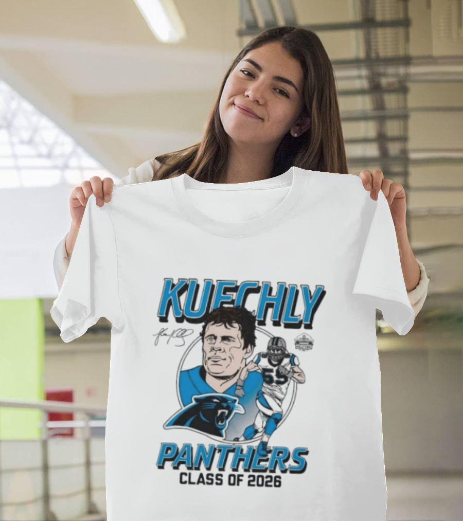 Kuechly Panthers Class Of 2026 Hall Of Fame T-Shirt