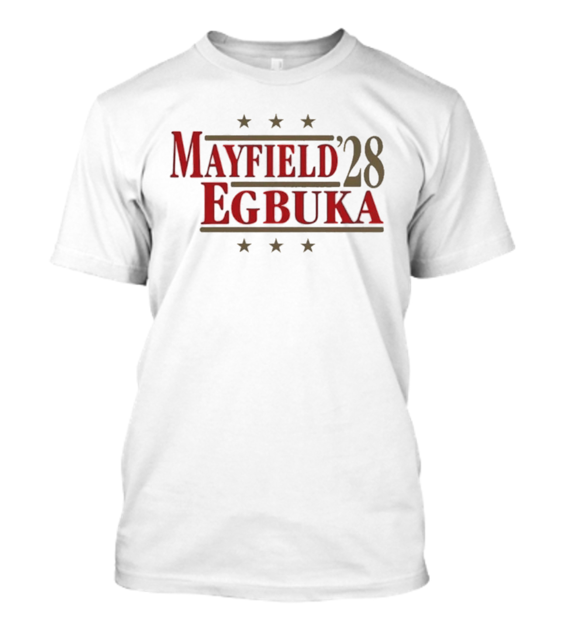 Mayfield Egbuka '28 Tampa Bay Buccaneers Football T-Shirt