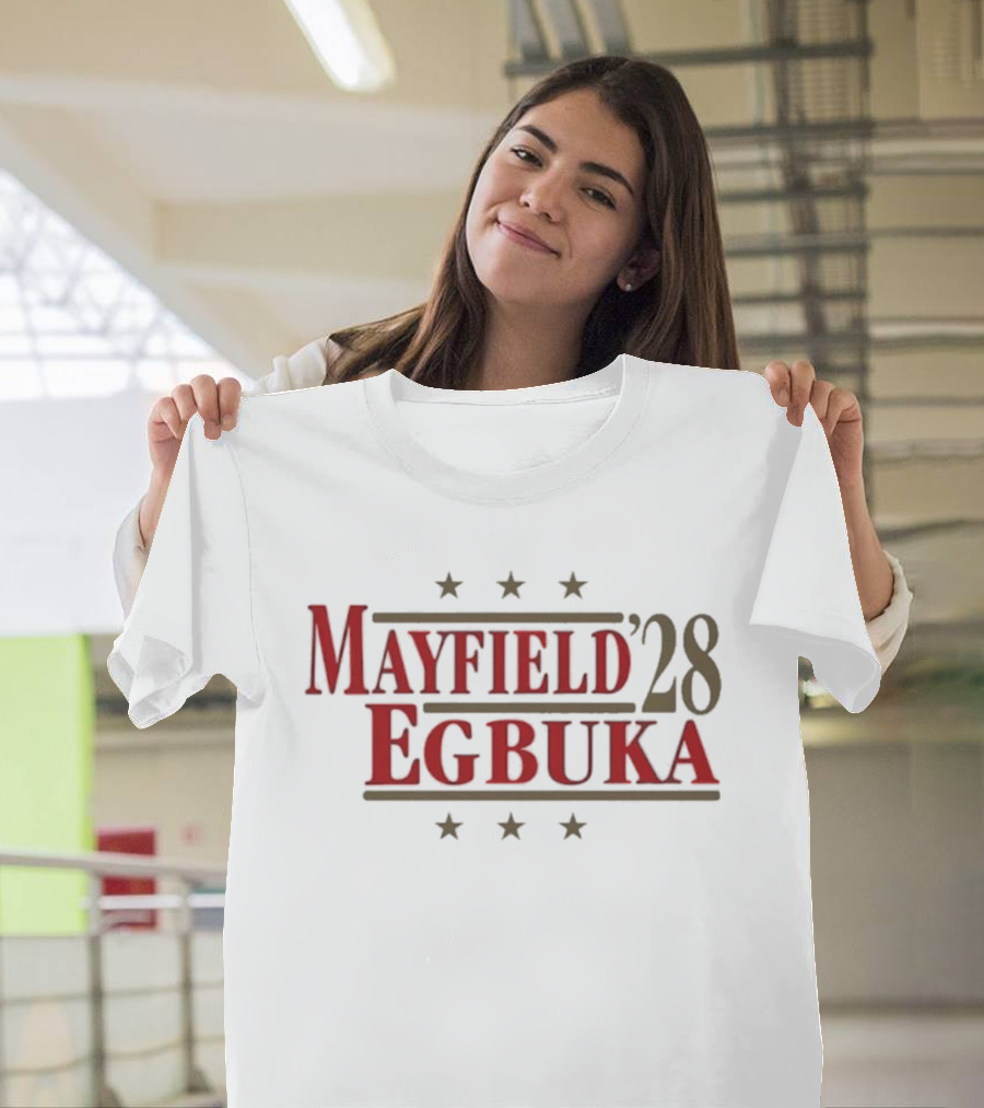Mayfield Egbuka '28 Tampa Bay Buccaneers Football T-Shirt
