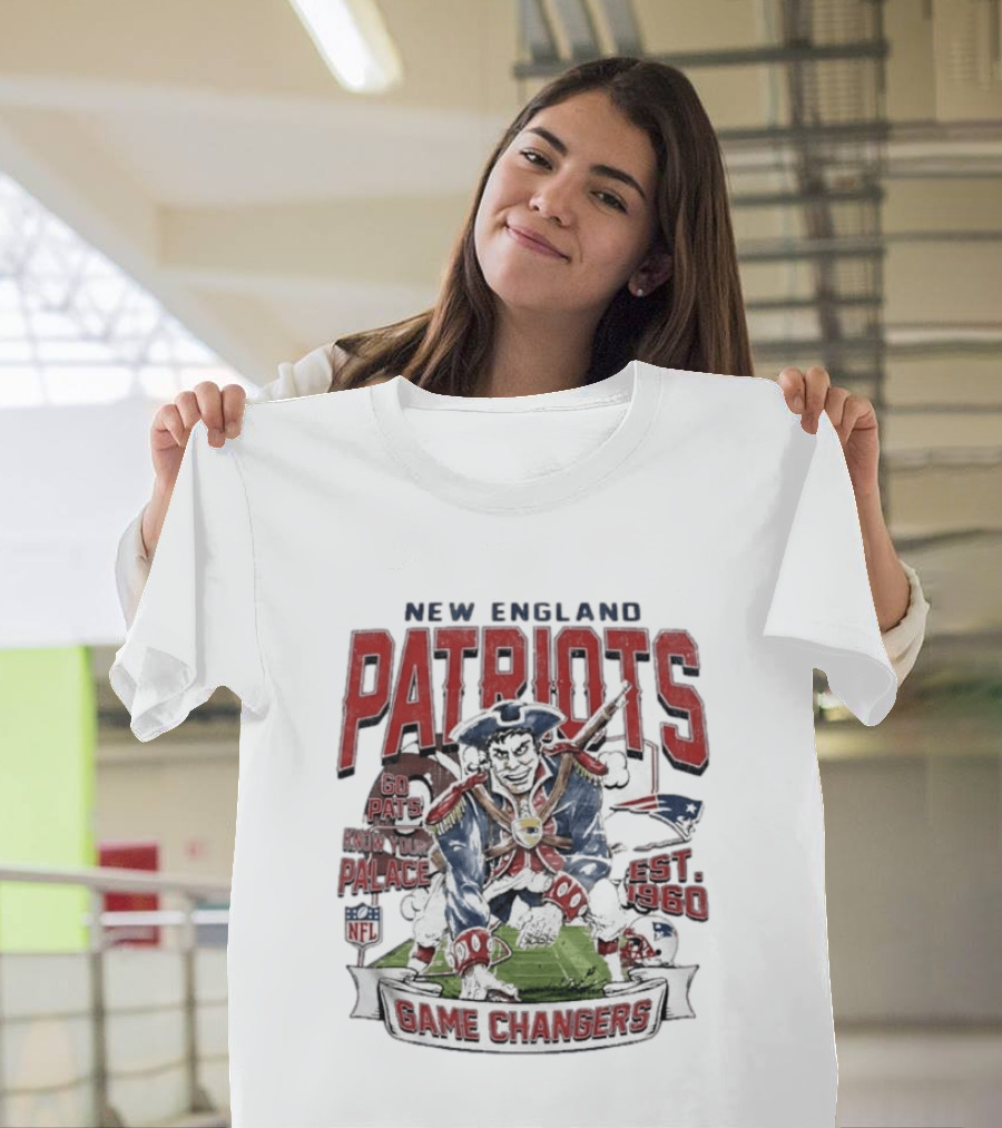 New England Patriots Game Changers Go Pats Know Your Palace Est 1960 NFL T-Shirt