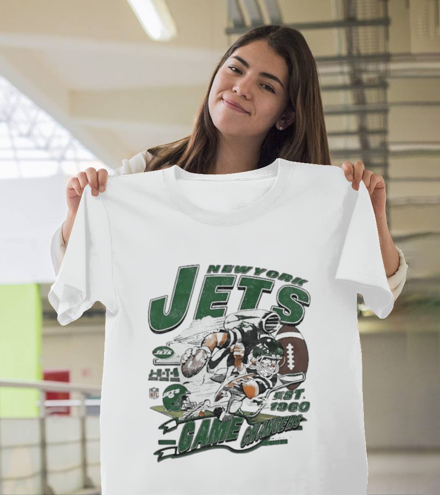 New York Jets Est 1960 Game Changers NFL Football T-Shirt