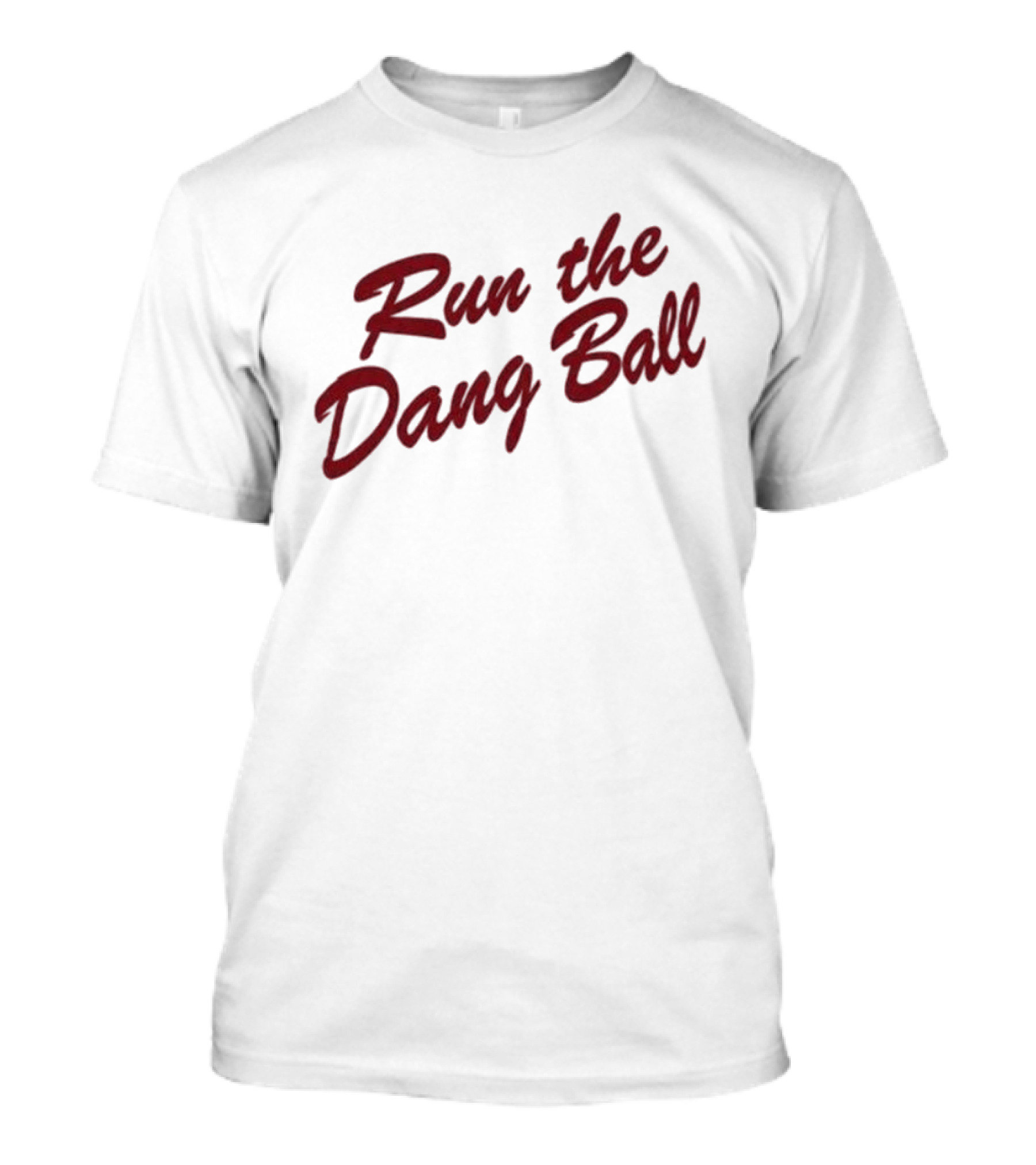 Oklahoma Sooners Run The Dang Ball Football Fan Gear T-Shirt