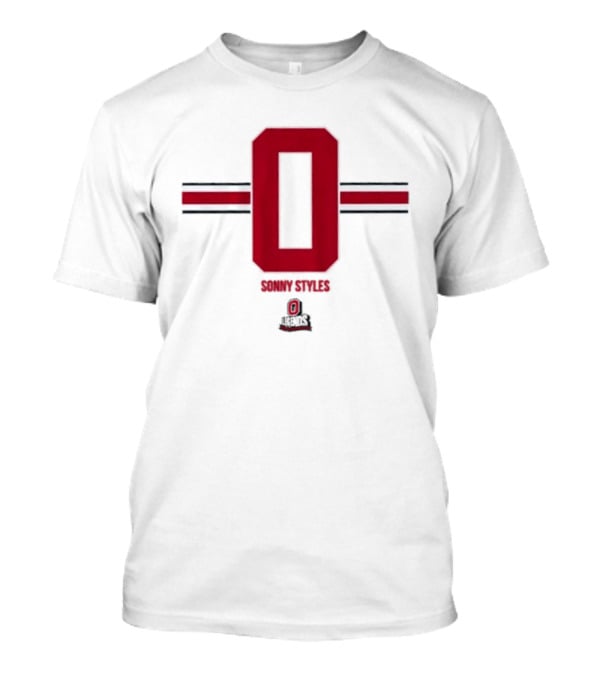 Sonny Styles 0 Stripe Ole Miss Rebels T-Shirt