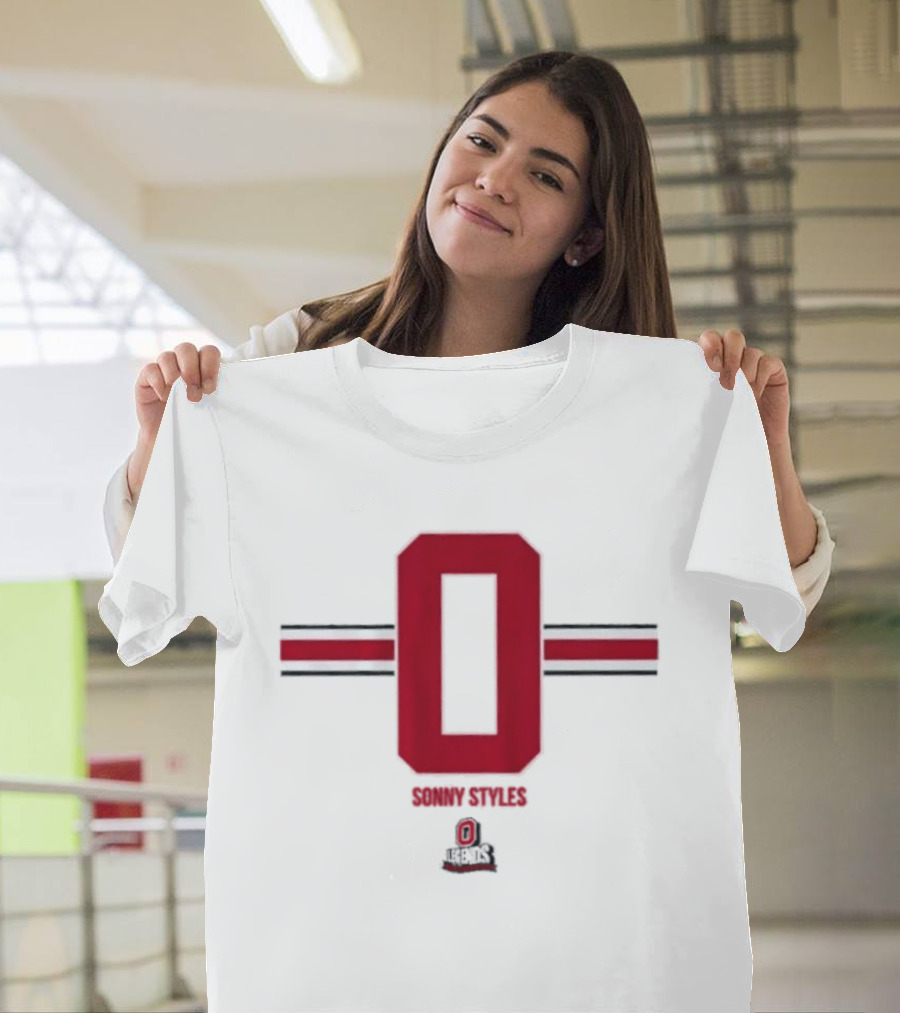 Sonny Styles 0 Stripe Ole Miss Rebels T-Shirt
