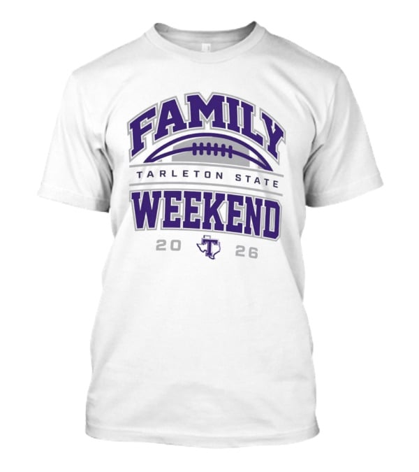 Tarleton State Family Weekend 2026 Football Event T-Shirt