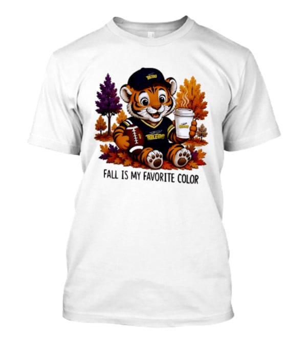 Toledo Rockets Tiger Fall Is My Favorite Color Football Coffee 2026 T-Shirt