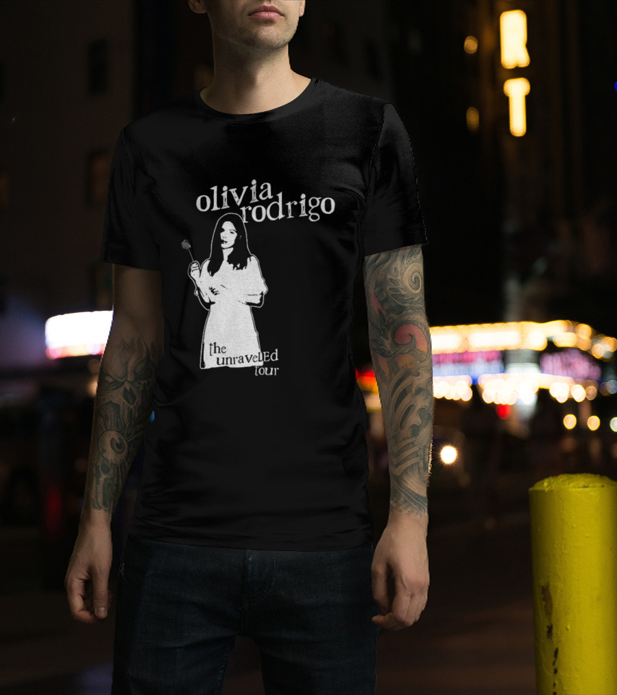Olivia Rodrigo The Unraveled Tour Pop T-Shirt